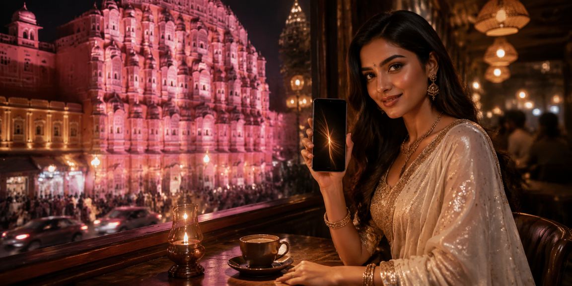 Jaipur Hawa Mahal with casino and betting app theme