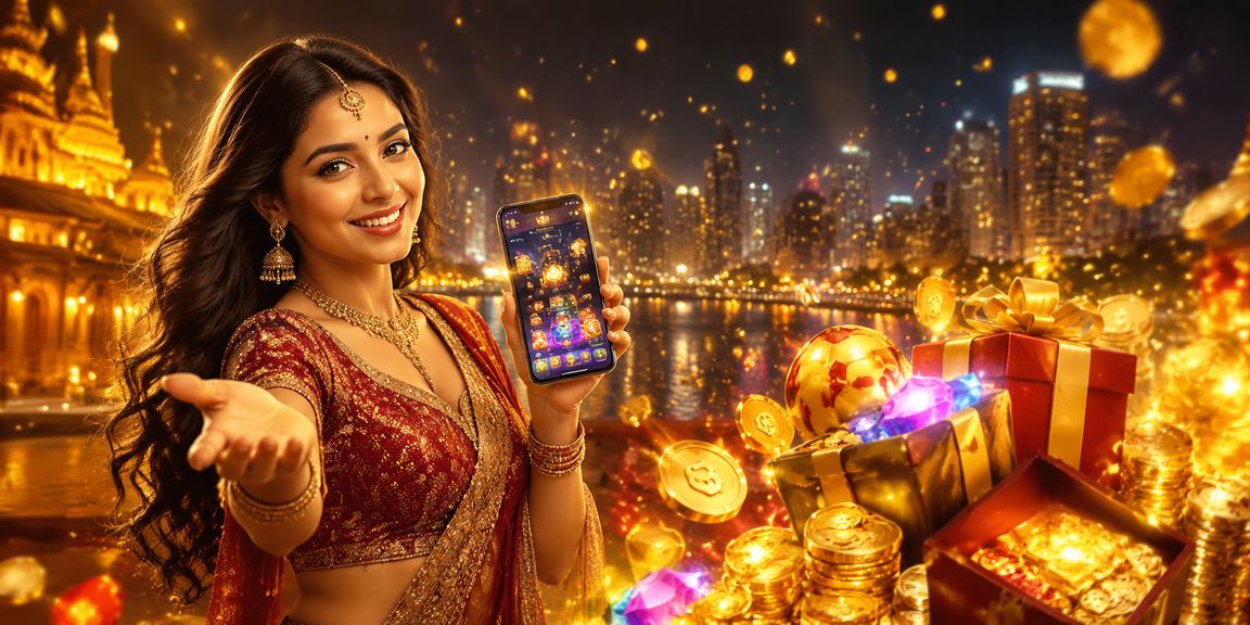 Pune city night market promoting VIP bonus and betting rewards